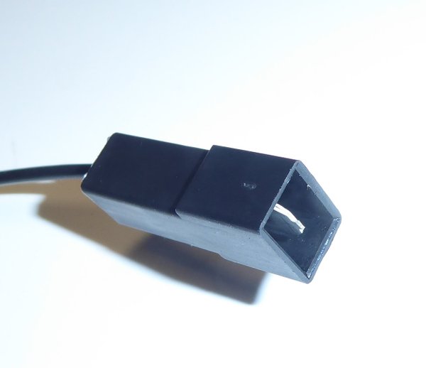 Flachsteckkontakte 6,3mm mit schwarzem Gehäuse 1,0 - 2,5 qmm