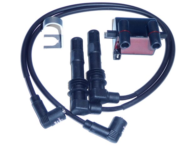 Ignition coil repl. BERU ZS 224 inclusive ignotion cable set